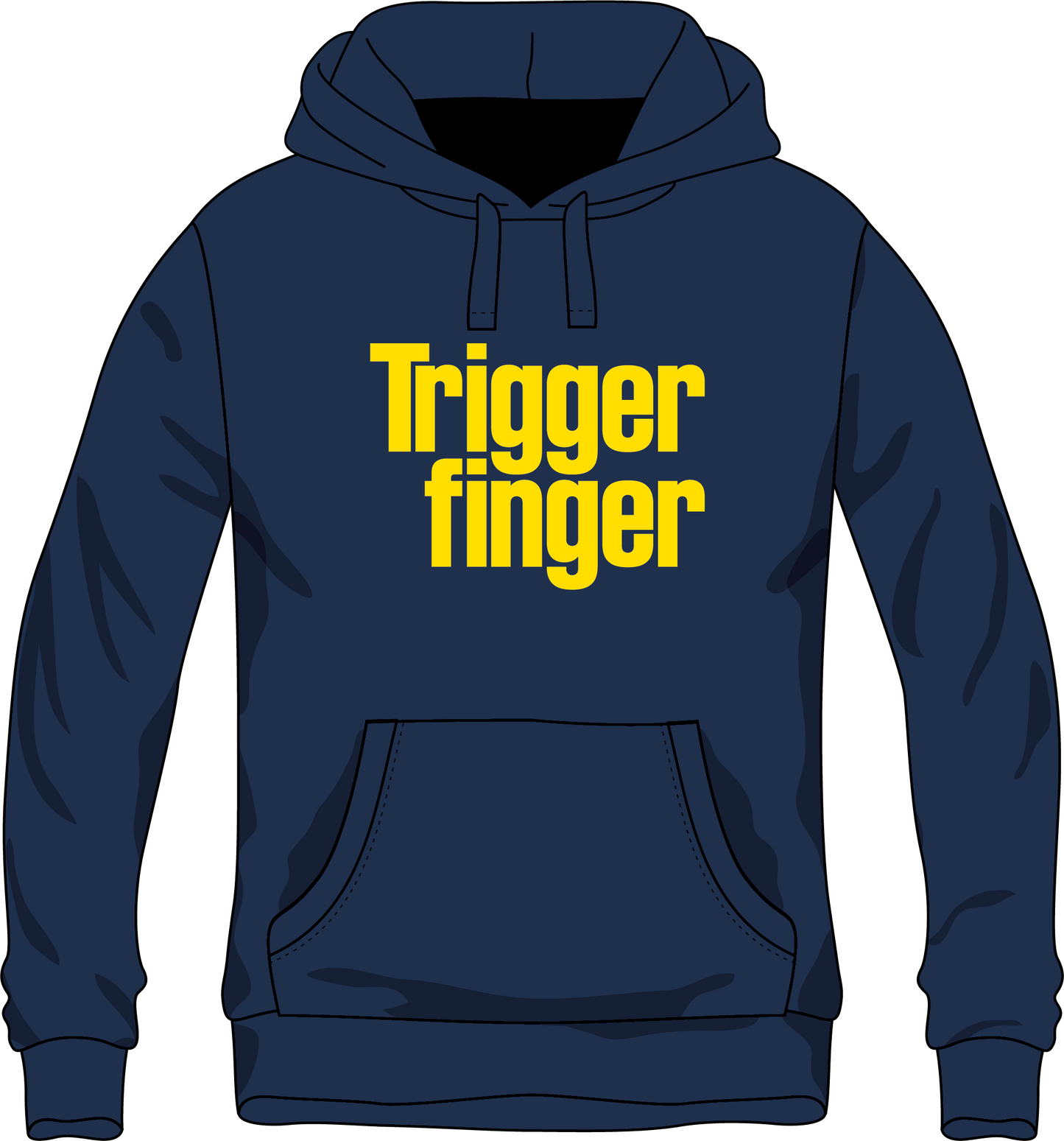 STARS - Hoodie NAVY BLUE