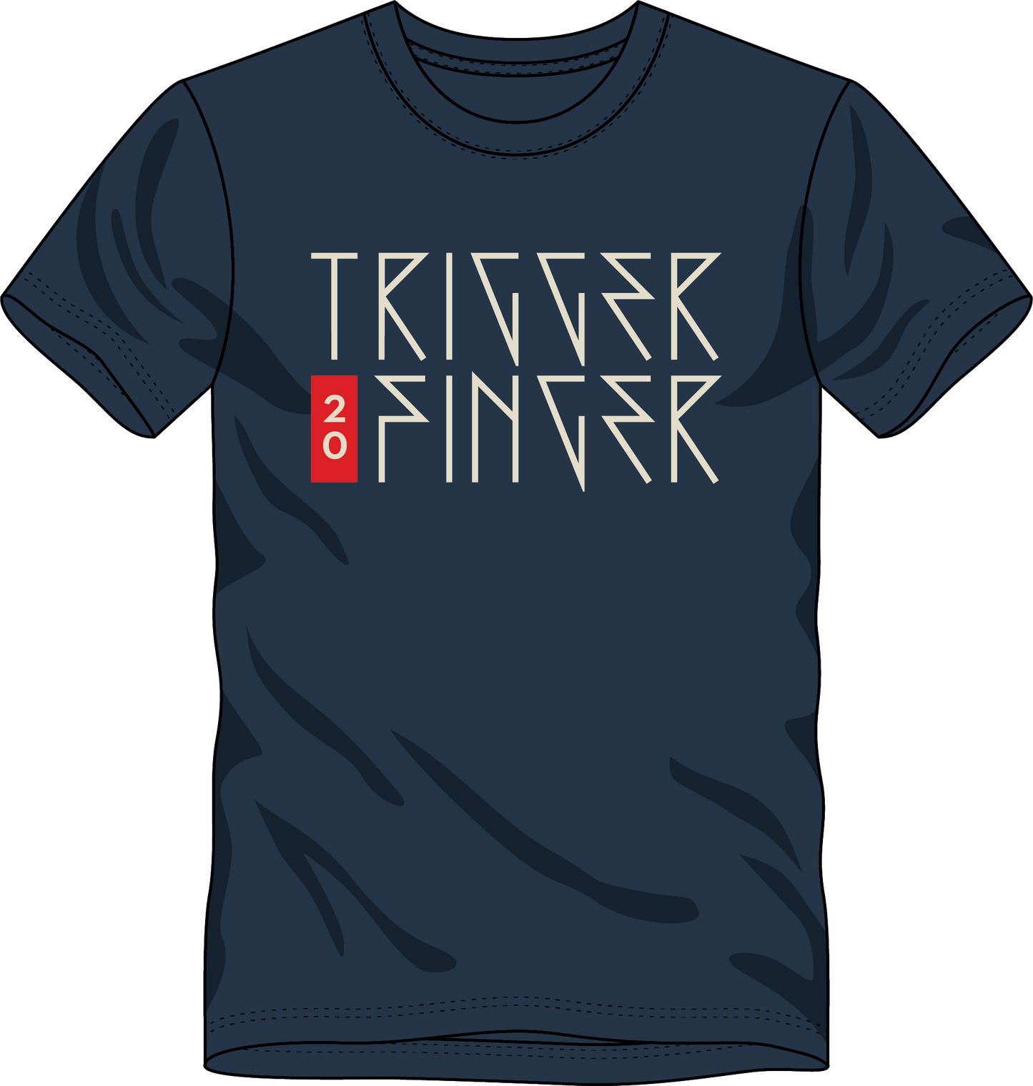 TF20 T-shirt Navy
